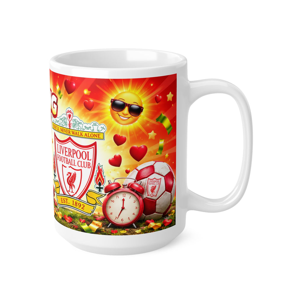 Good Morning Reds! Liverpool FC Ceramic Coffee Mug – 11oz & 15oz