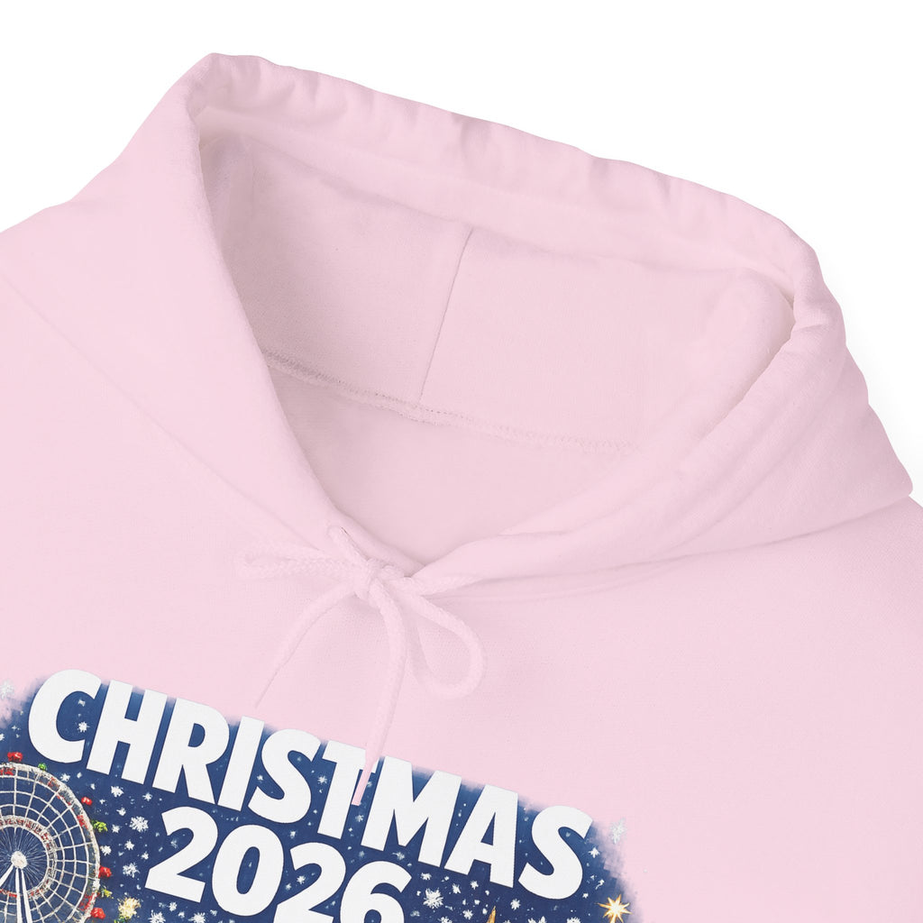 Christmas 2026 Holiday Hoodie — Festive Winter Village Sweatshirt