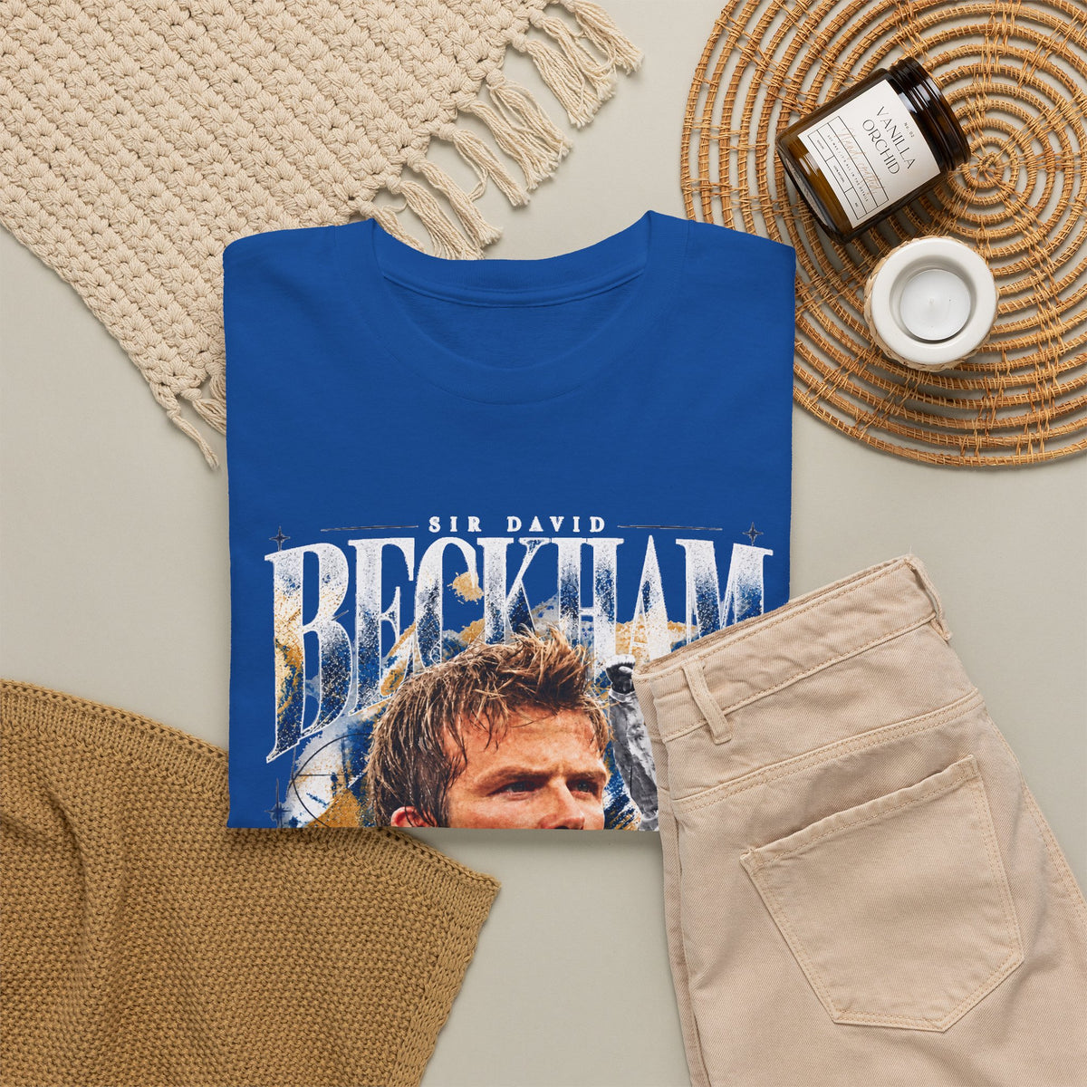 David Beckham inspired Unisex Heavy Cotton Tee