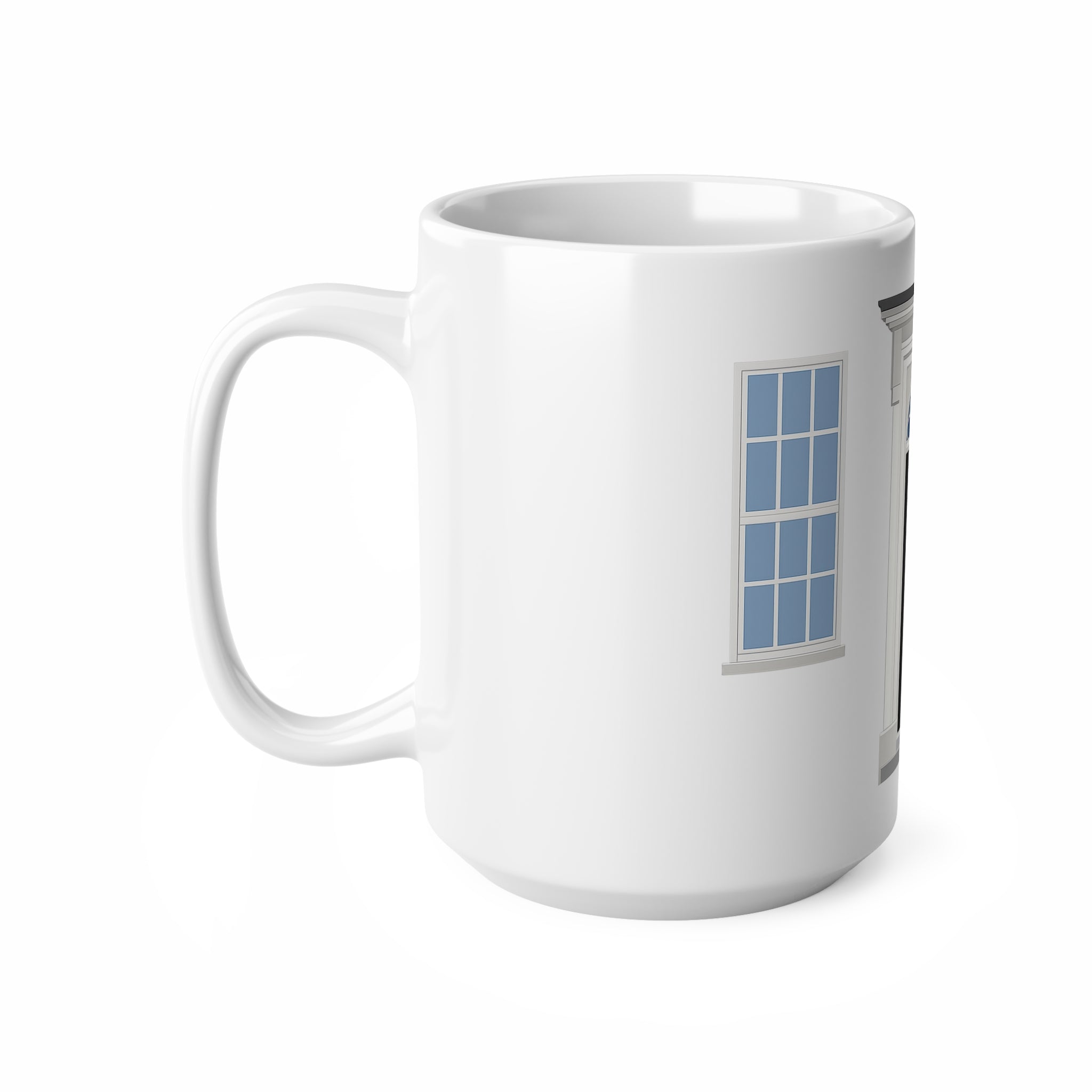 10 Downing Street Door Ceramic Coffee Mug — British Political Landmark 11oz/15oz