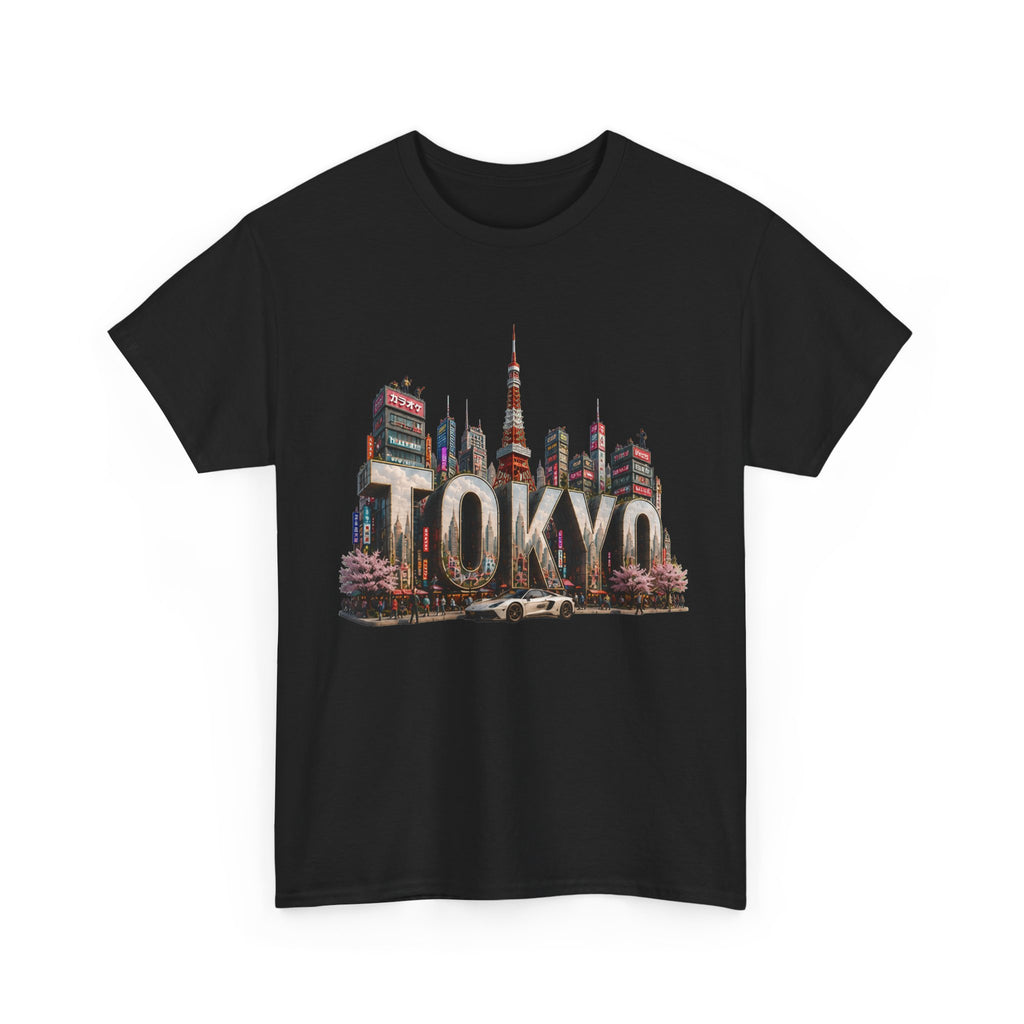 Tokyo Skyline T-Shirt — Vintage Cityscape Graphic Tee
