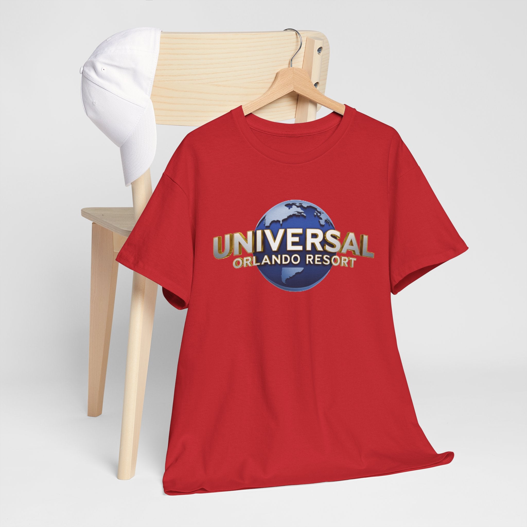 Universal Orlando Resort T‑Shirt — Retro Globe Logo Souvenir Tee