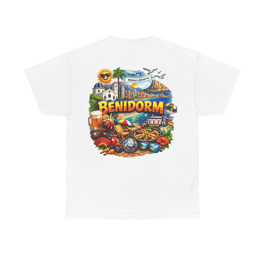 Benidorm Souvenir T‑Shirt — Spain Beach Holiday Graphic Tee