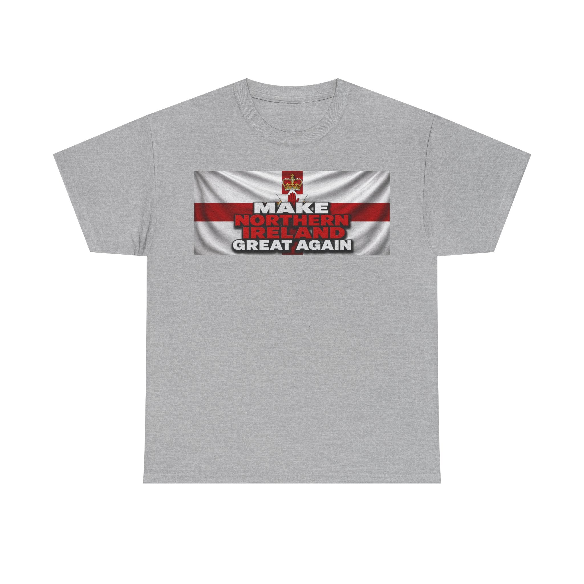 Northern Ireland Collage Tee — "Make Northern Ireland Great Again" Graphic T-Shirt