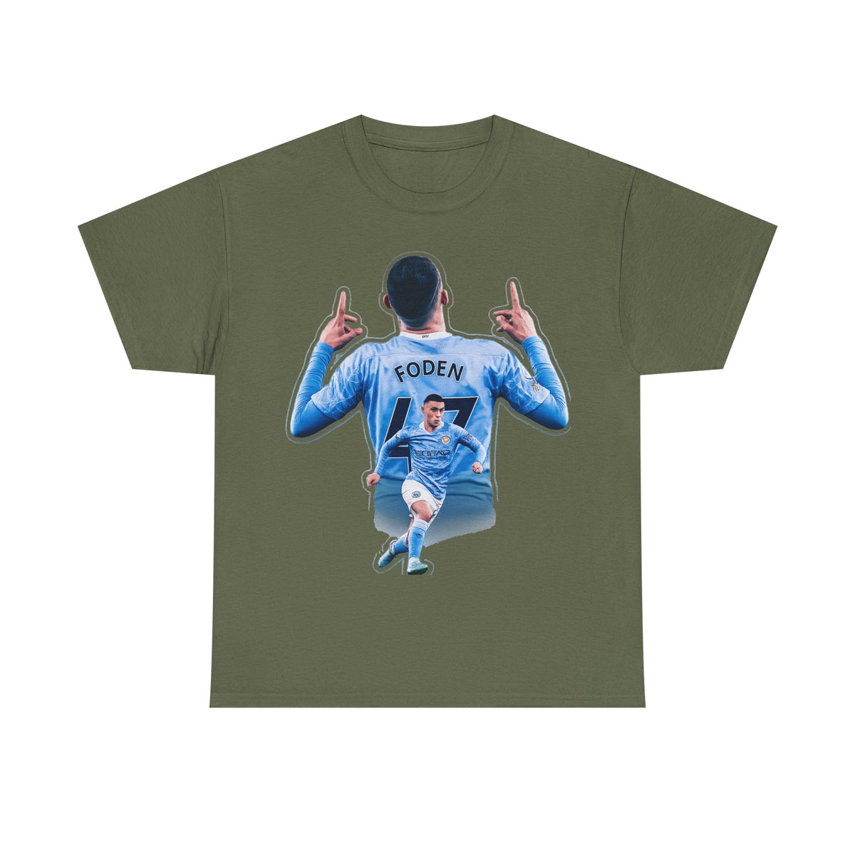 Phil Foden Soccer Fan T‑Shirt – Manchester City Jersey Graphic Tee