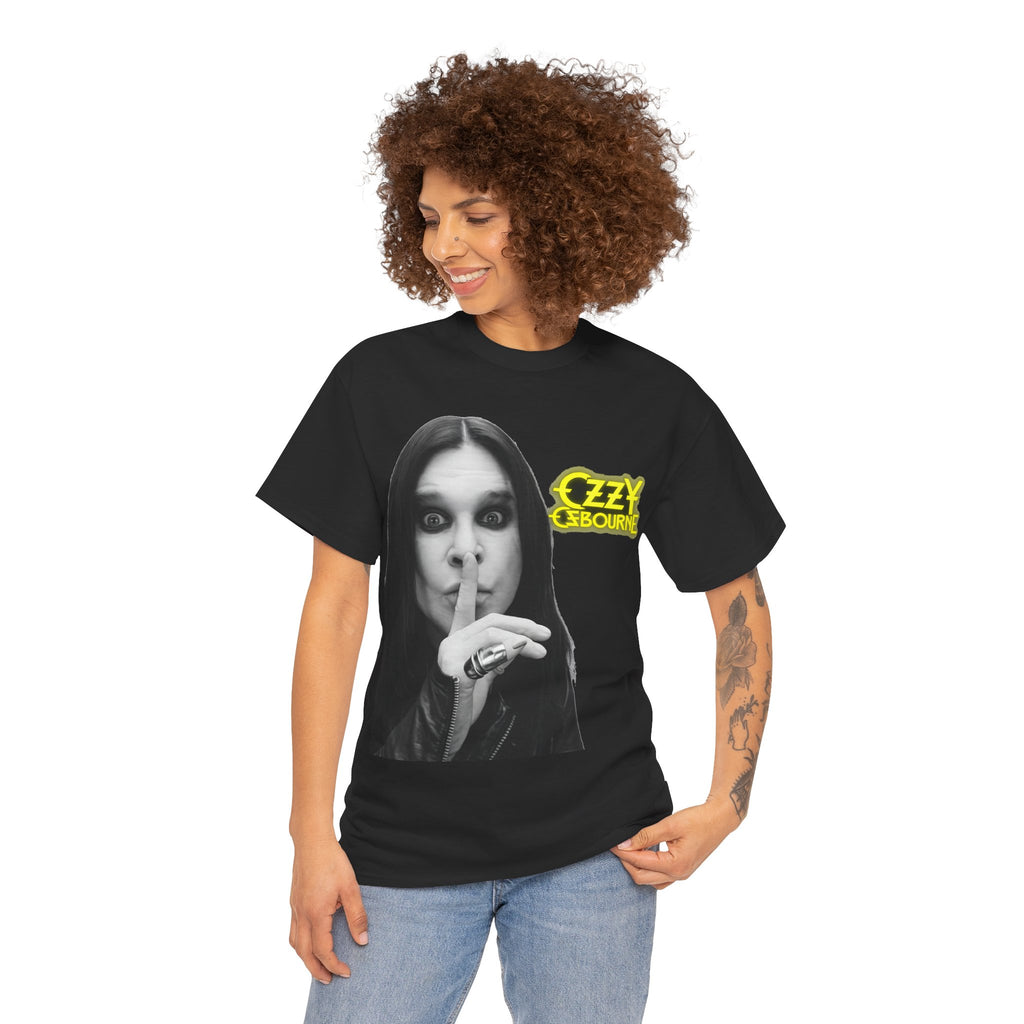 Ozzy Osbourne Halloween Horror Nights Tee — "Shh" Graphic Band T‑Shirt
