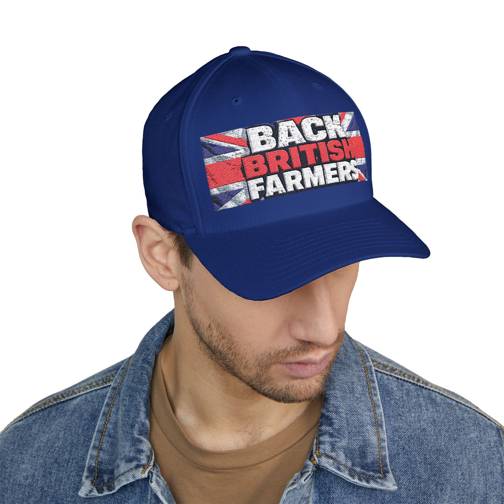 Back British Farmers Embroidered Cap