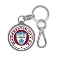Manchester City F.C. Round Keyring Tag – Football Fan Keychain