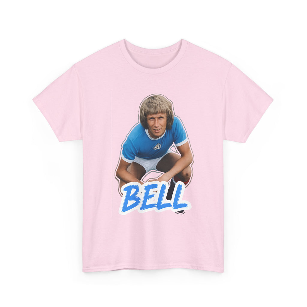 Colin Bell Manchester City Legend Retro Soccer Tee — Vintage Player Graphic T-Shirt
