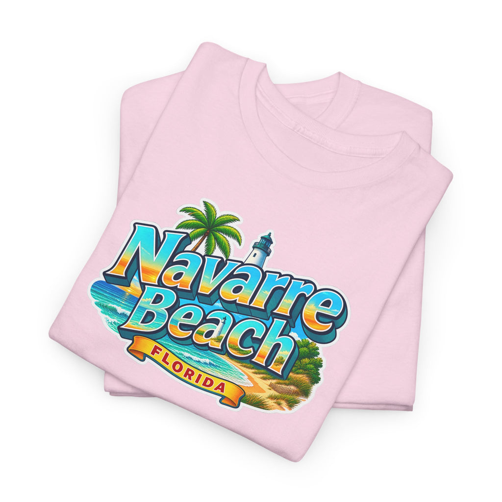 Navarre Beach Florida T-Shirt – Retro Tropical Vacation Tee