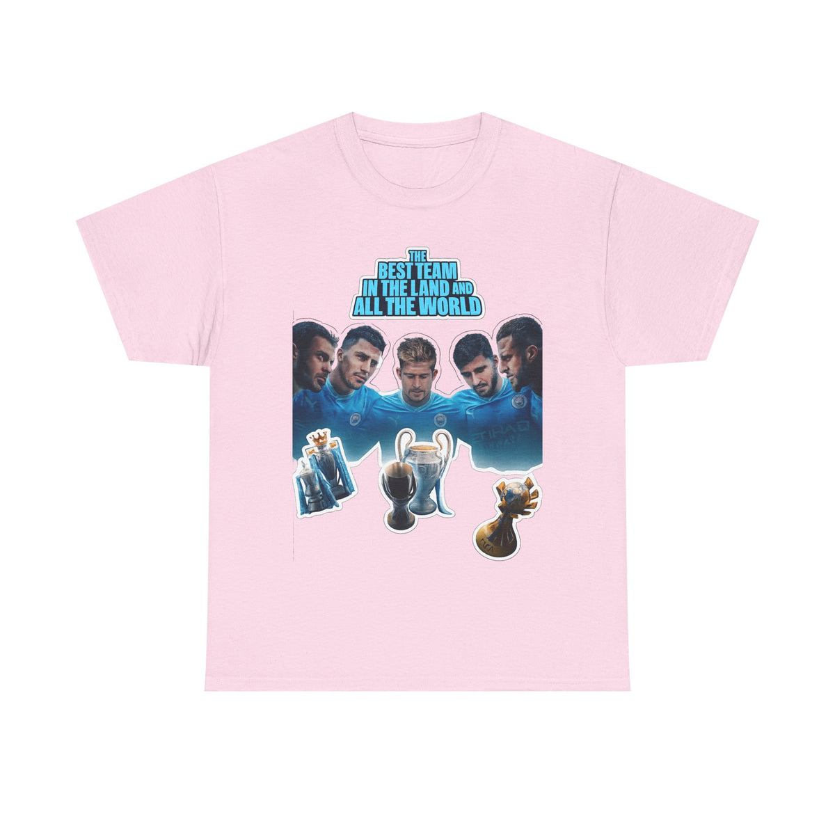 Manchester City — "Best Team in the Land and All the World" Cotton T-Shirt