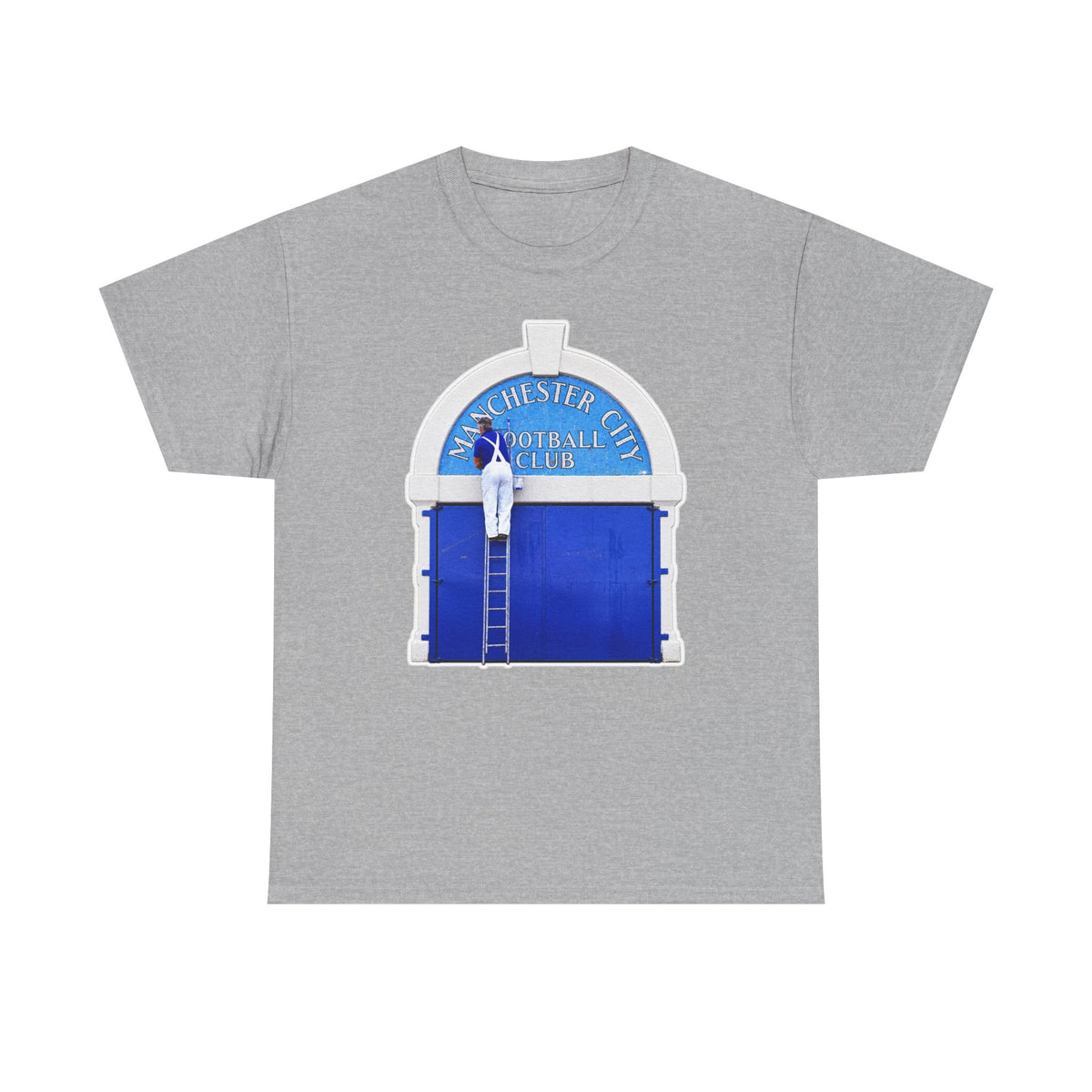 Manchester City Maine Road Inspired Cotton T-Shirt