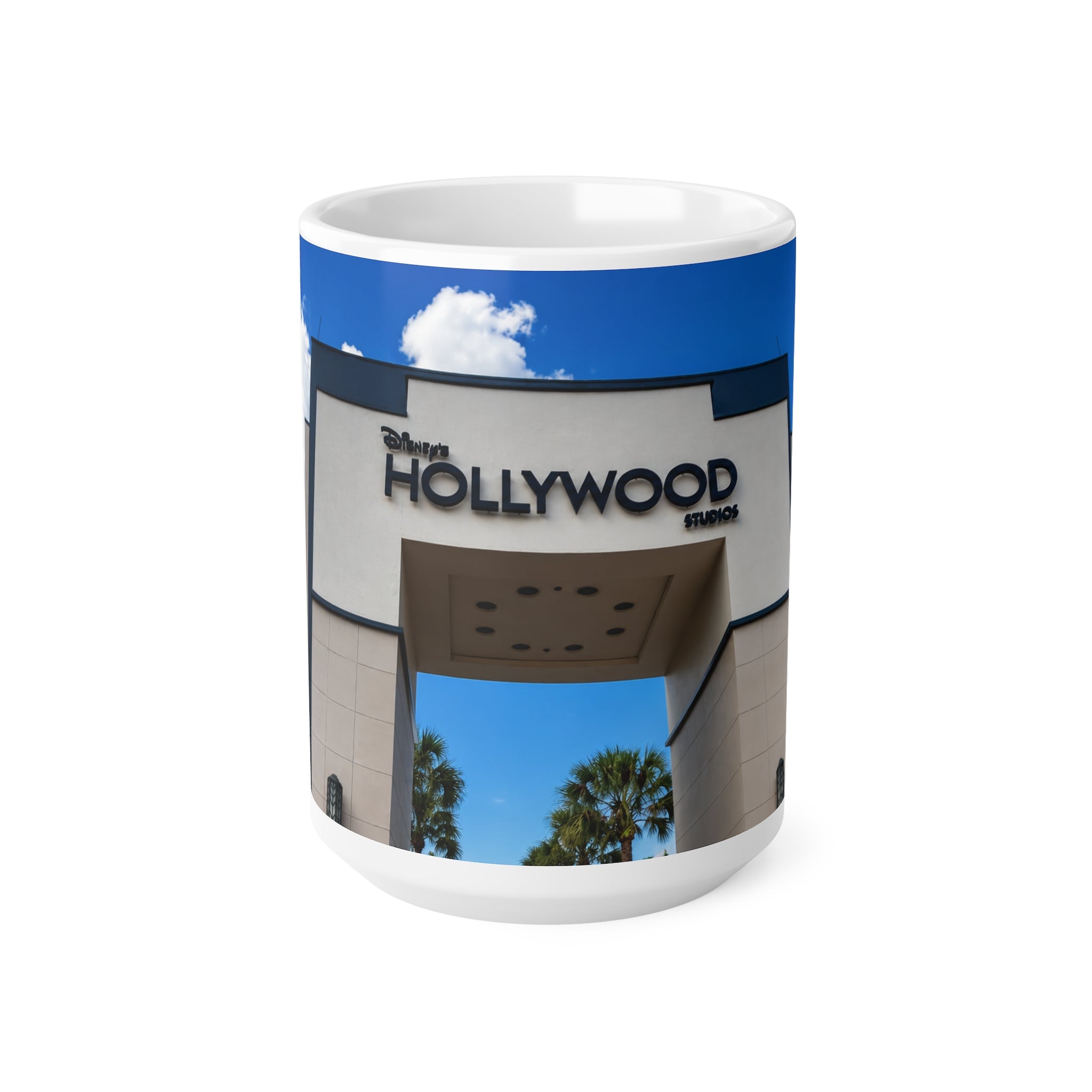 Hollywood Studios Photo Mug — Ceramic Coffee Cup (11oz & 15oz)
