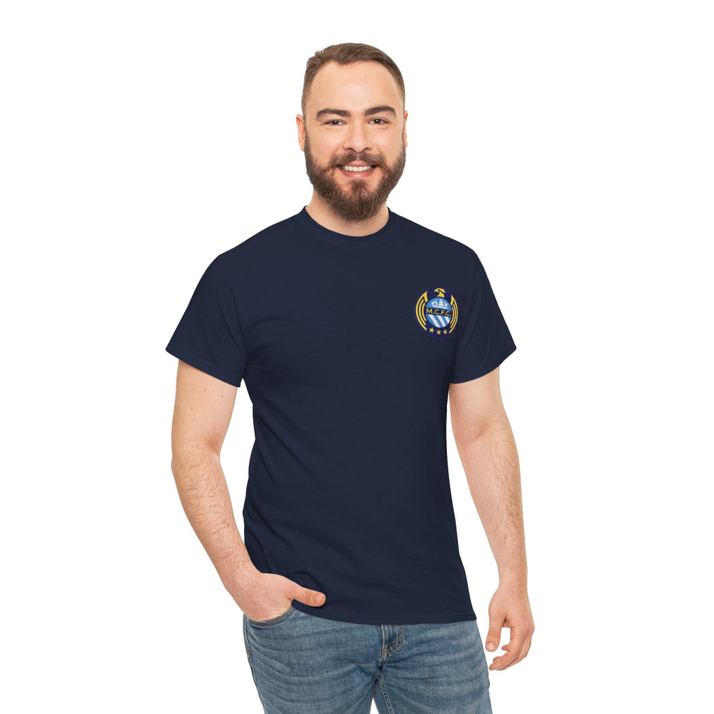 MCFC Unofficial Crest / Badge Tee — Nautical Compass Emblem Shirt