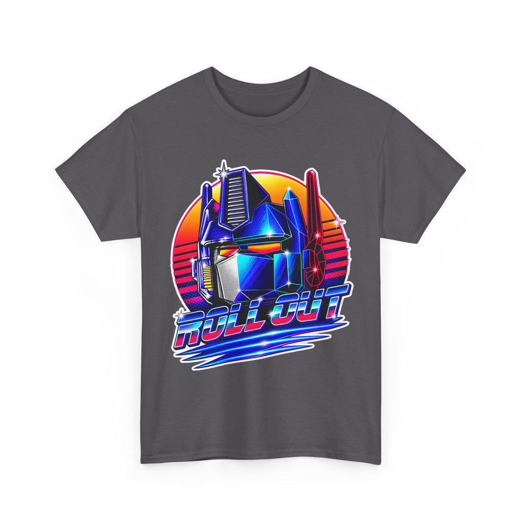 “Roll Out” Optimus-Inspired Graphic Transformers Cotton T-Shirt