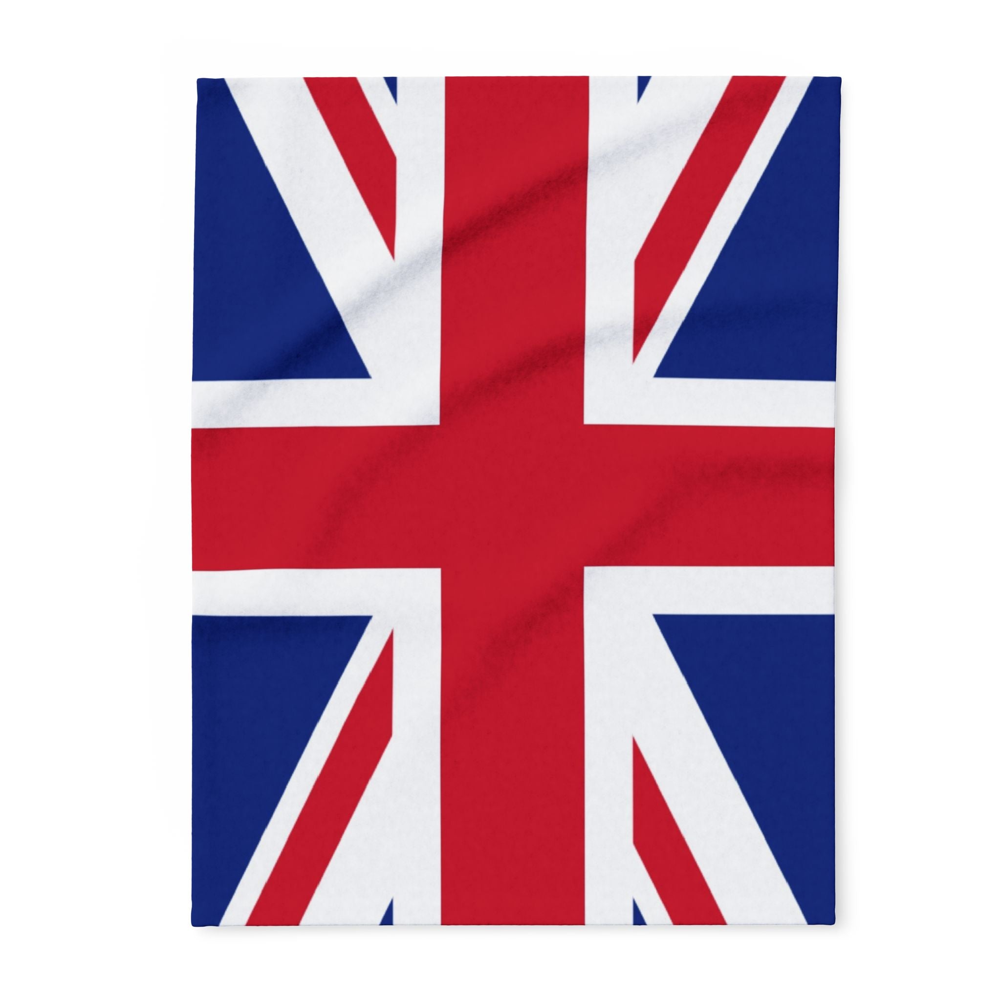 Union Jack Fleece Blanket — British Flag Cozy Throw