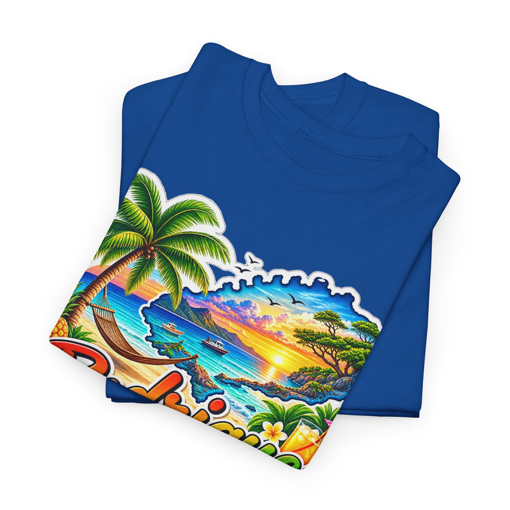 Rodrigues Island Tropical Tee — "Relax Your Soul" Beach Vacation T-Shirt