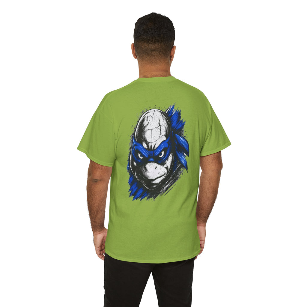 TMNT Leonardo Graphic Tee — Blue Mask Turtle T-Shirt
