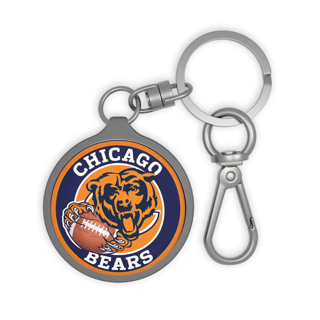 Chicago Bears Keyring Tag — NFL Football Team Keychain