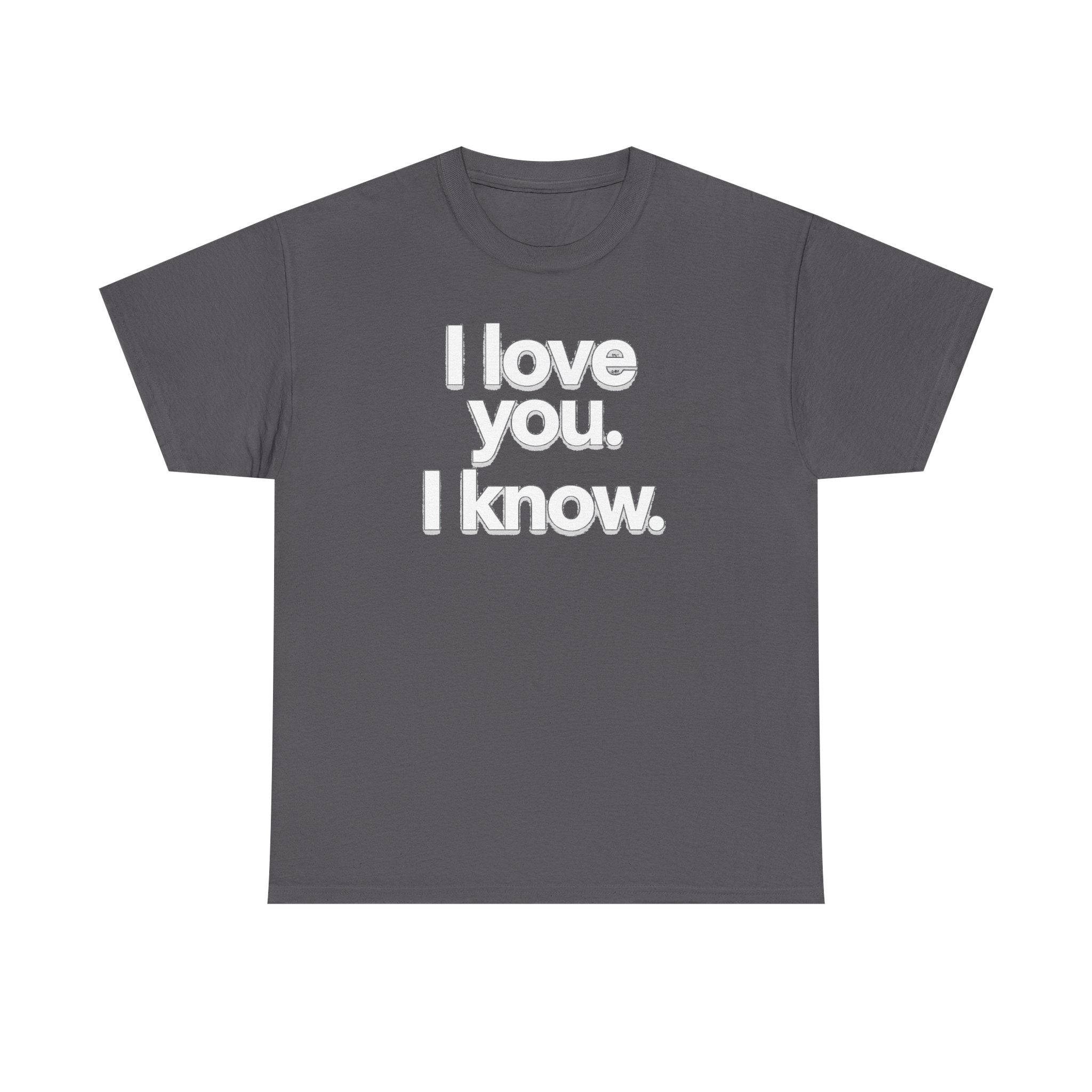 I Love You I Know Saying T‑Shirt from Star Wars