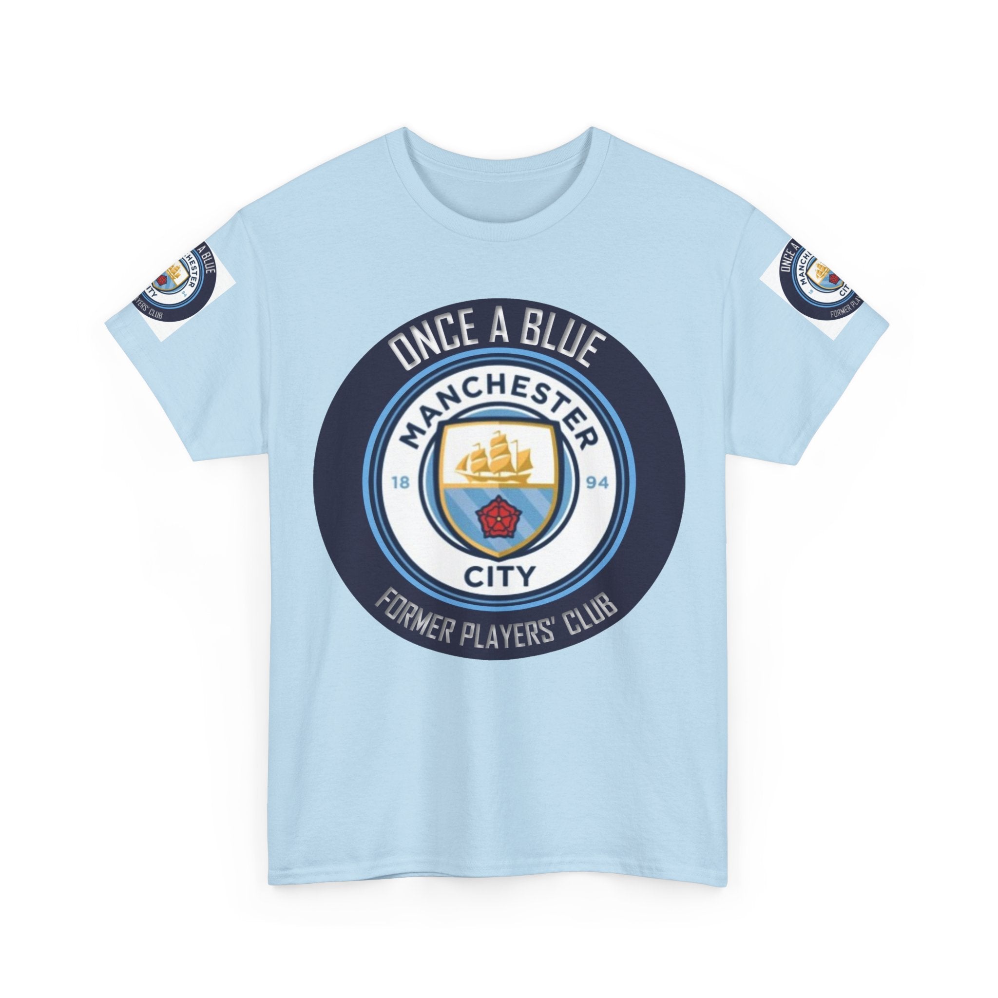 Manchester City 'Once A Blue' Tee — Former Players Club Football Shirt
