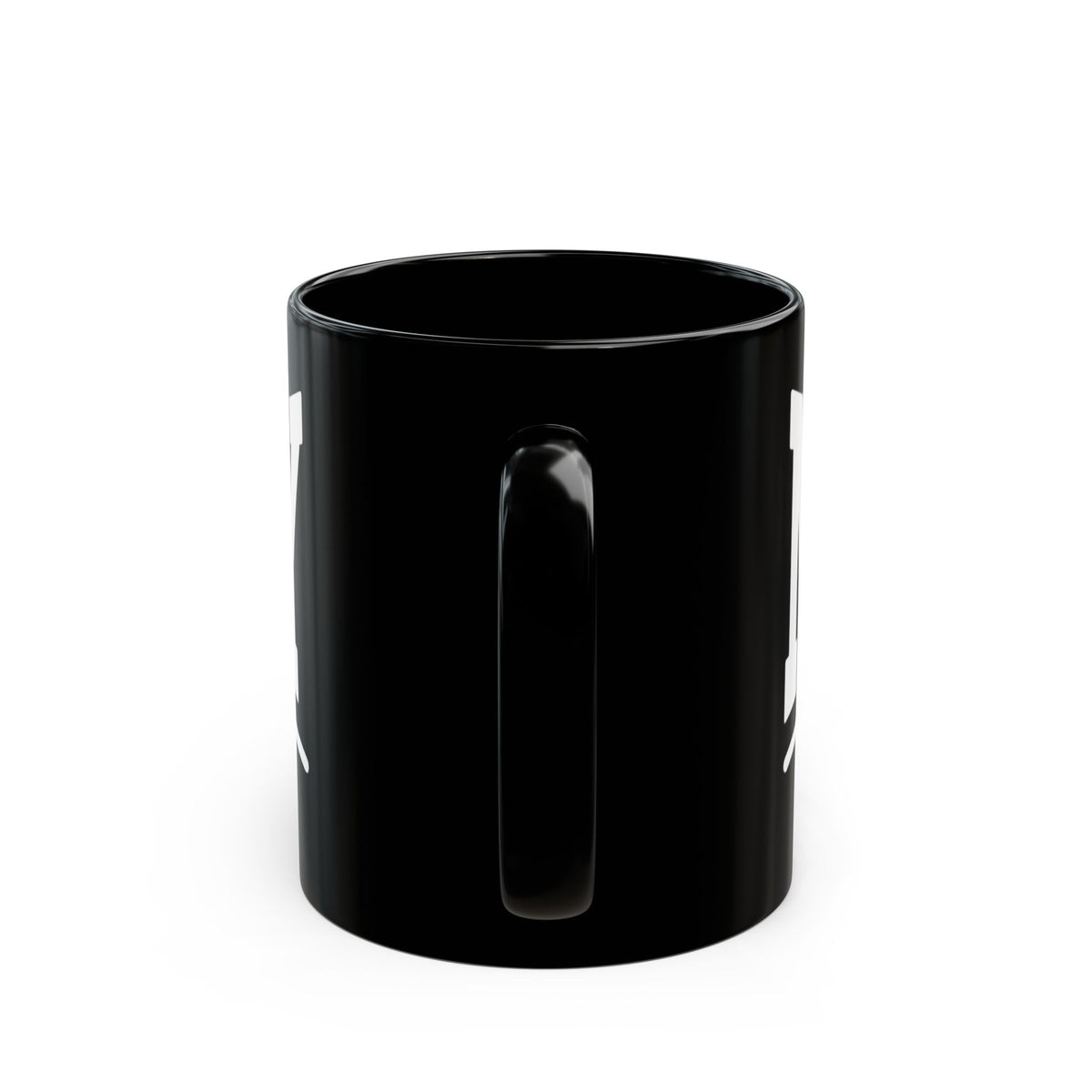 Black Mug — Man City 'Innocent' Bold Typography Coffee Cup