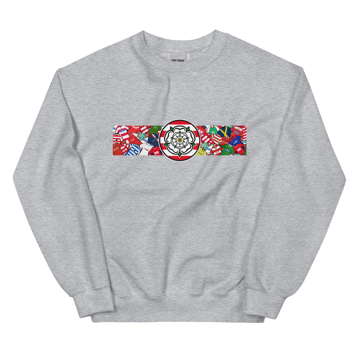 Doncaster Yorkshire Rose Retro Football Unisex Sweatshirt