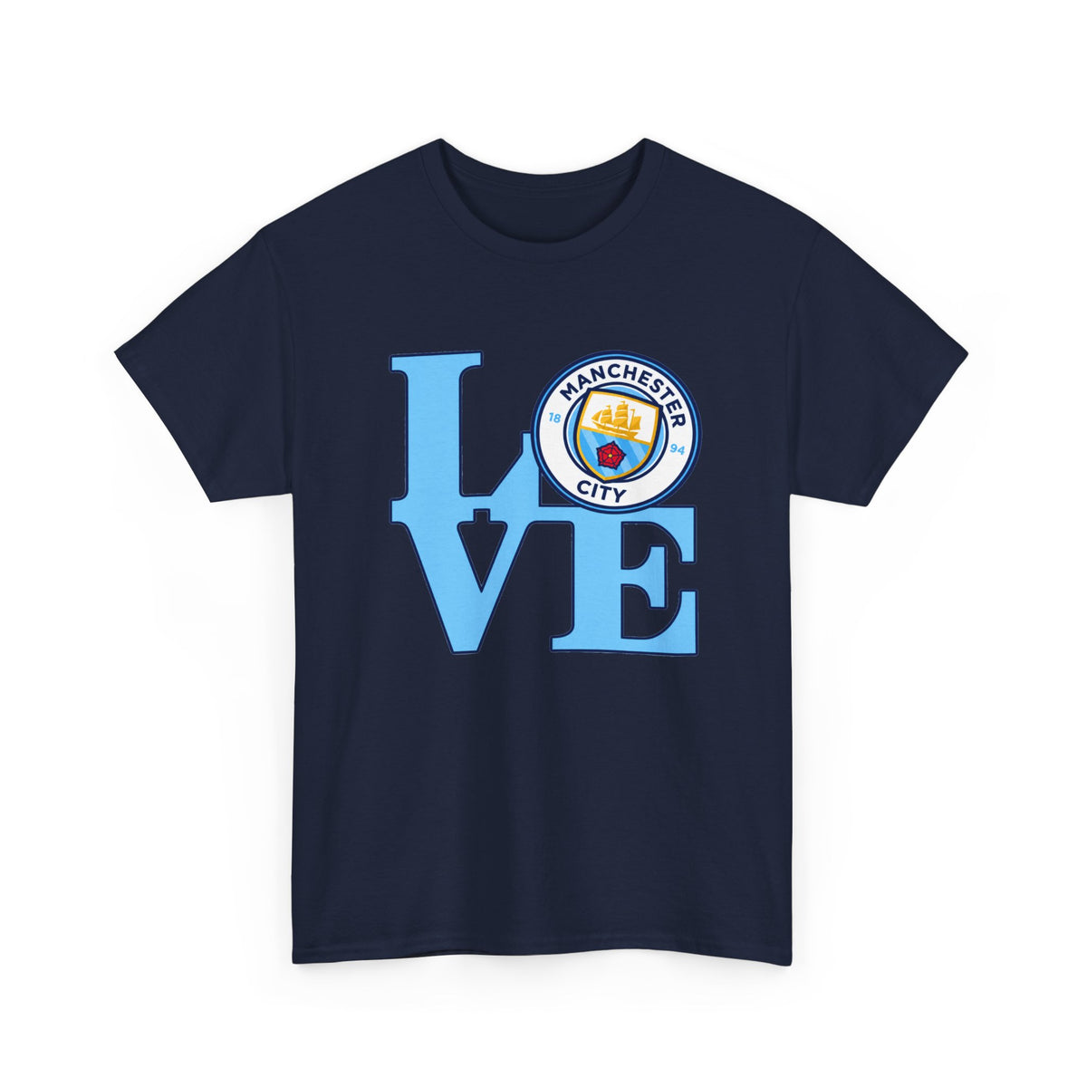 Manchester City LOVE Cotton T-Shirt