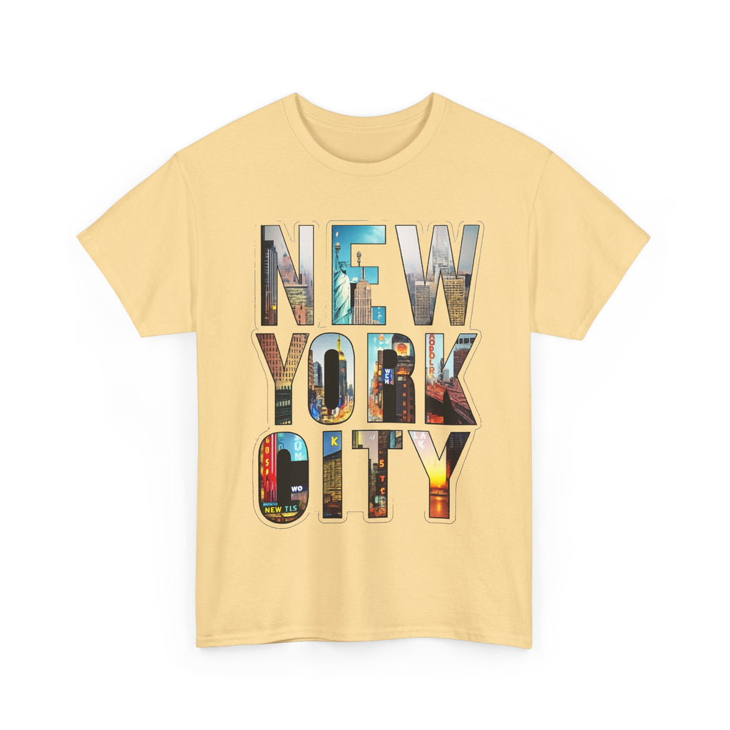 New York City Photo-Block Tee — Vintage Skyline Graphic T-Shirt
