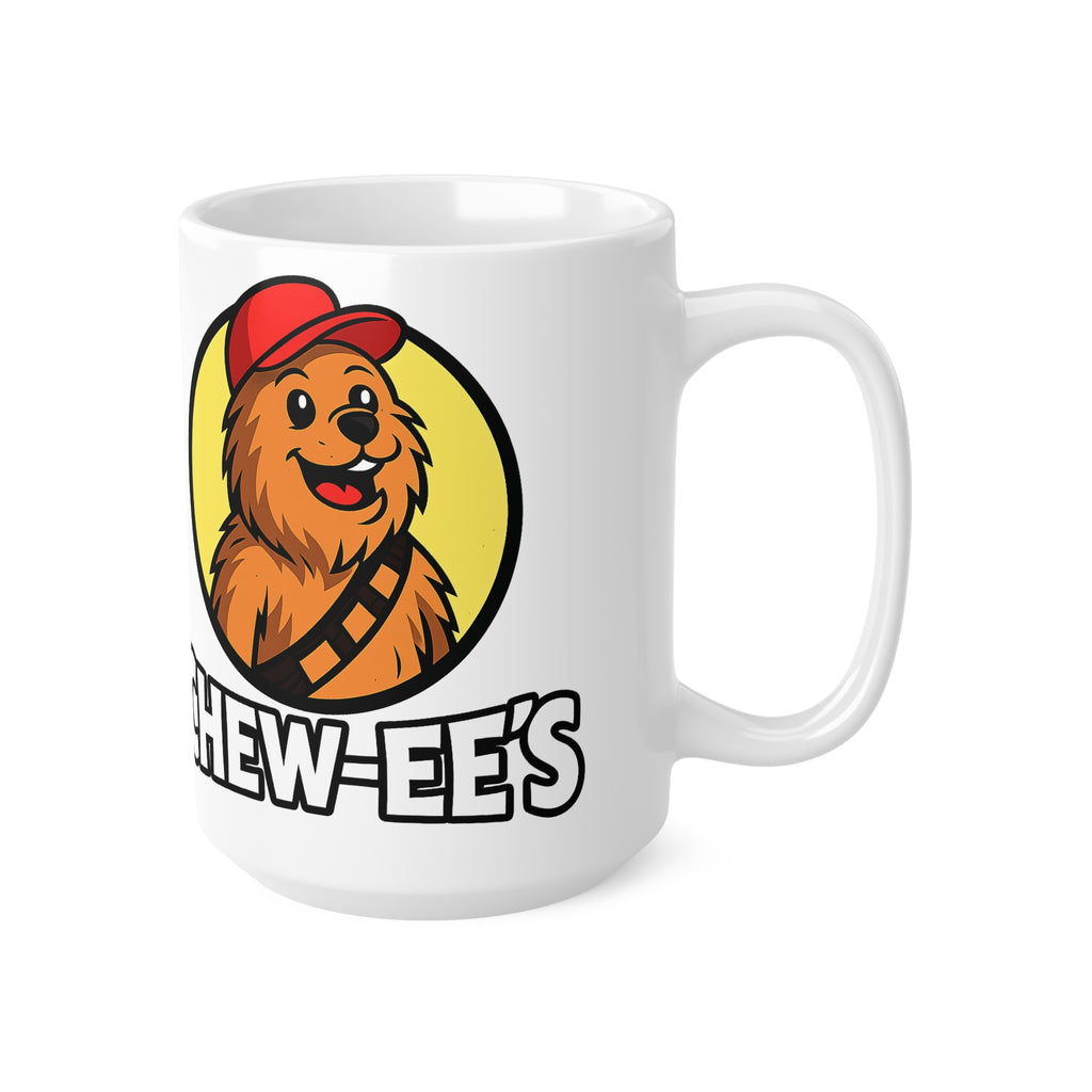 Chew-ee’s Chewbacca Mug — Cute Star Wars-Inspired Ceramic Coffee Cup (11oz & 15oz)