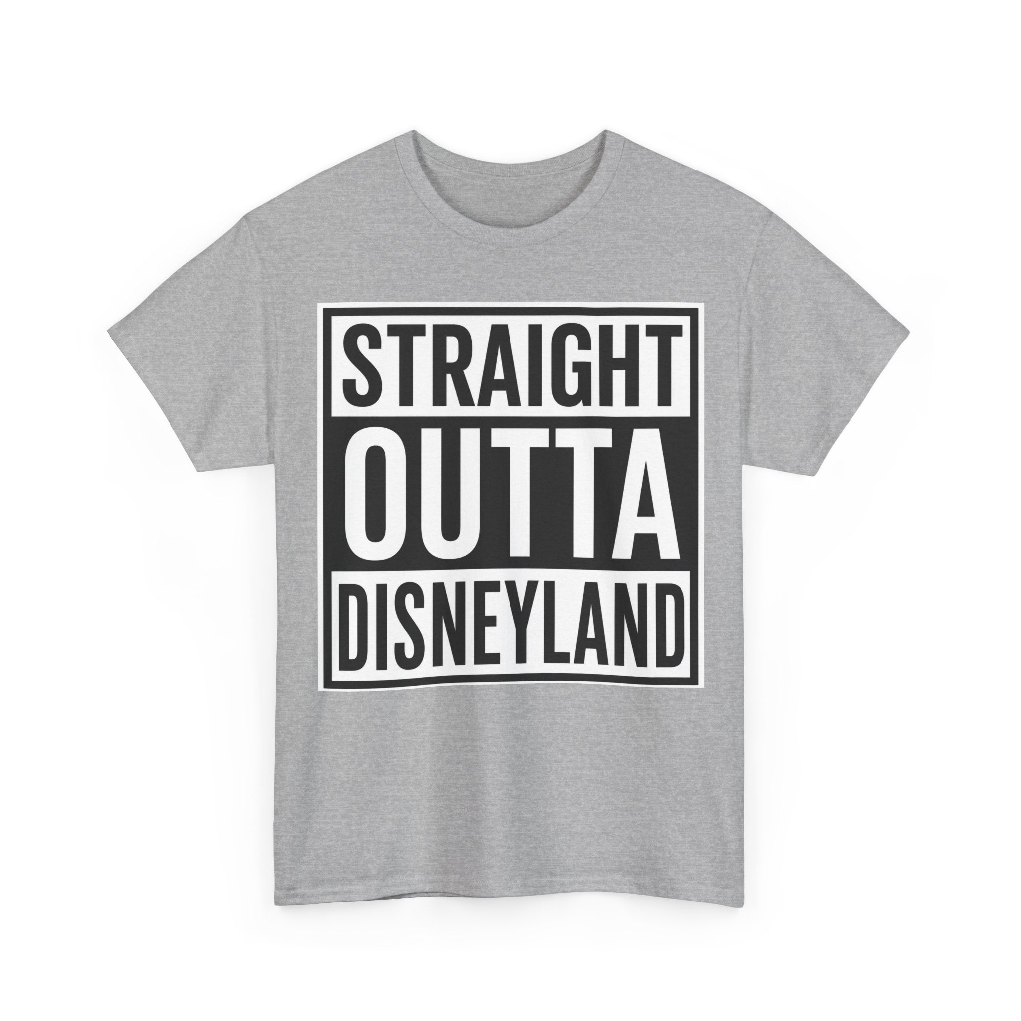 Straight Outta Disneyland T-Shirt — Funny Theme Park Vacation Shirt