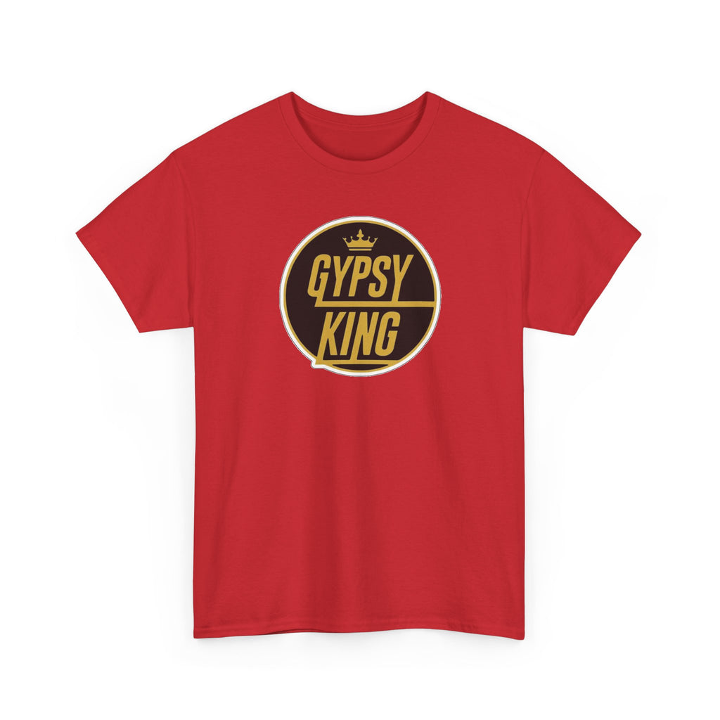 Gypsy King Graphic Tee — Retro Black & Gold Crown Logo T‑Shirt