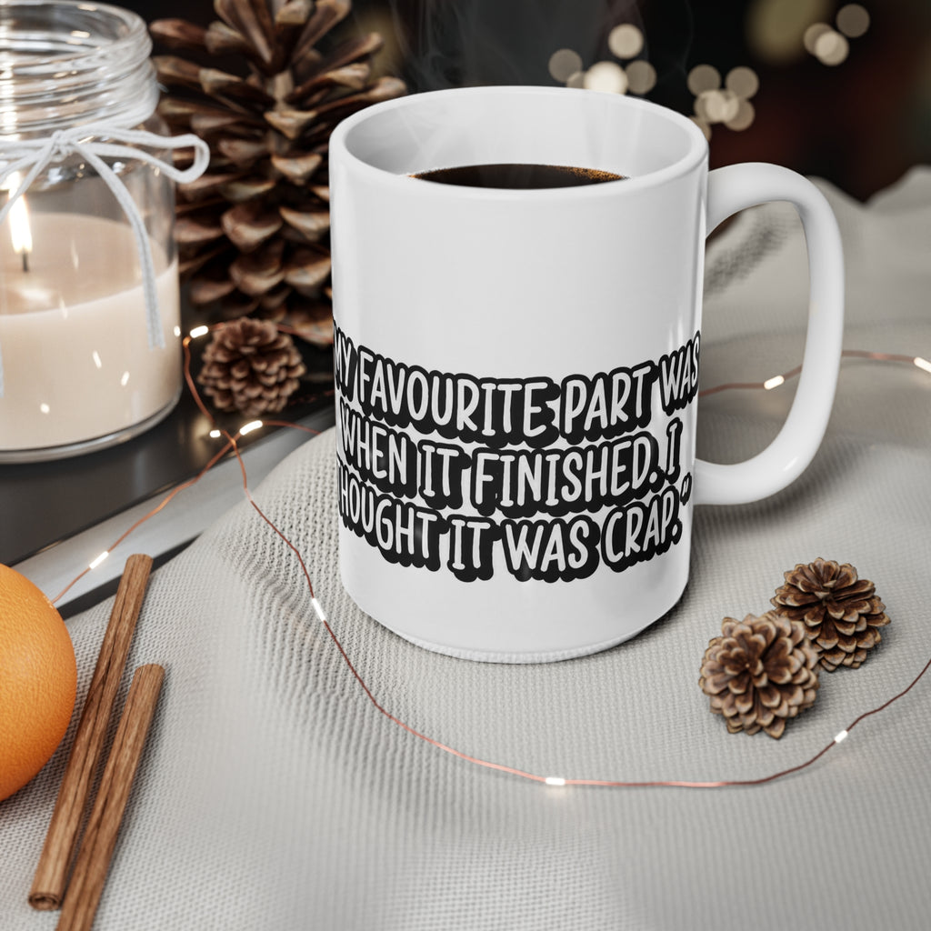 Wayne Rooney and Joe Hart World Cup Halftime Show Comment Ceramic Mug — Funny Sports Commentators Quote (11oz & 15oz)