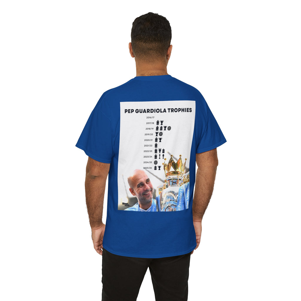 Pep Guardiola Trophies Graphic Tee
