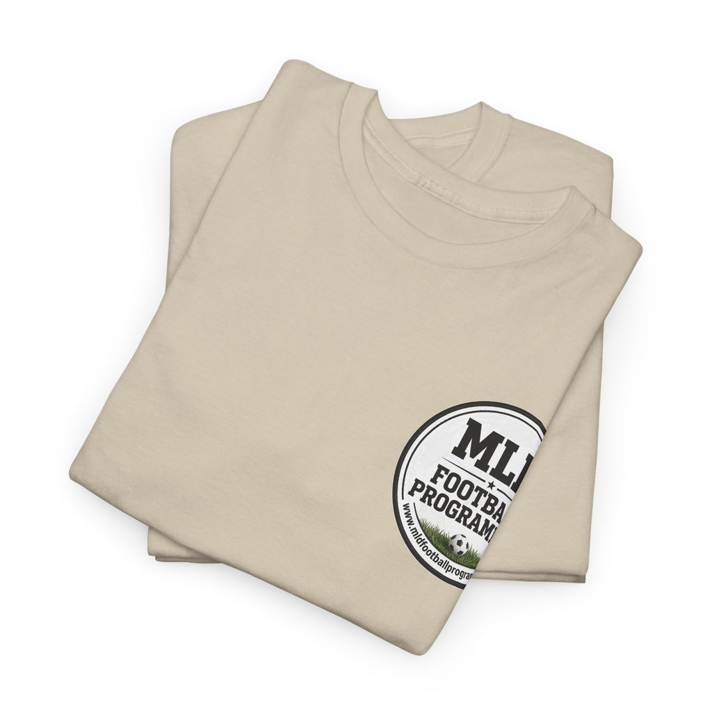 MLD Football Programmes Tee - Retro Logo Chest T-Shirt