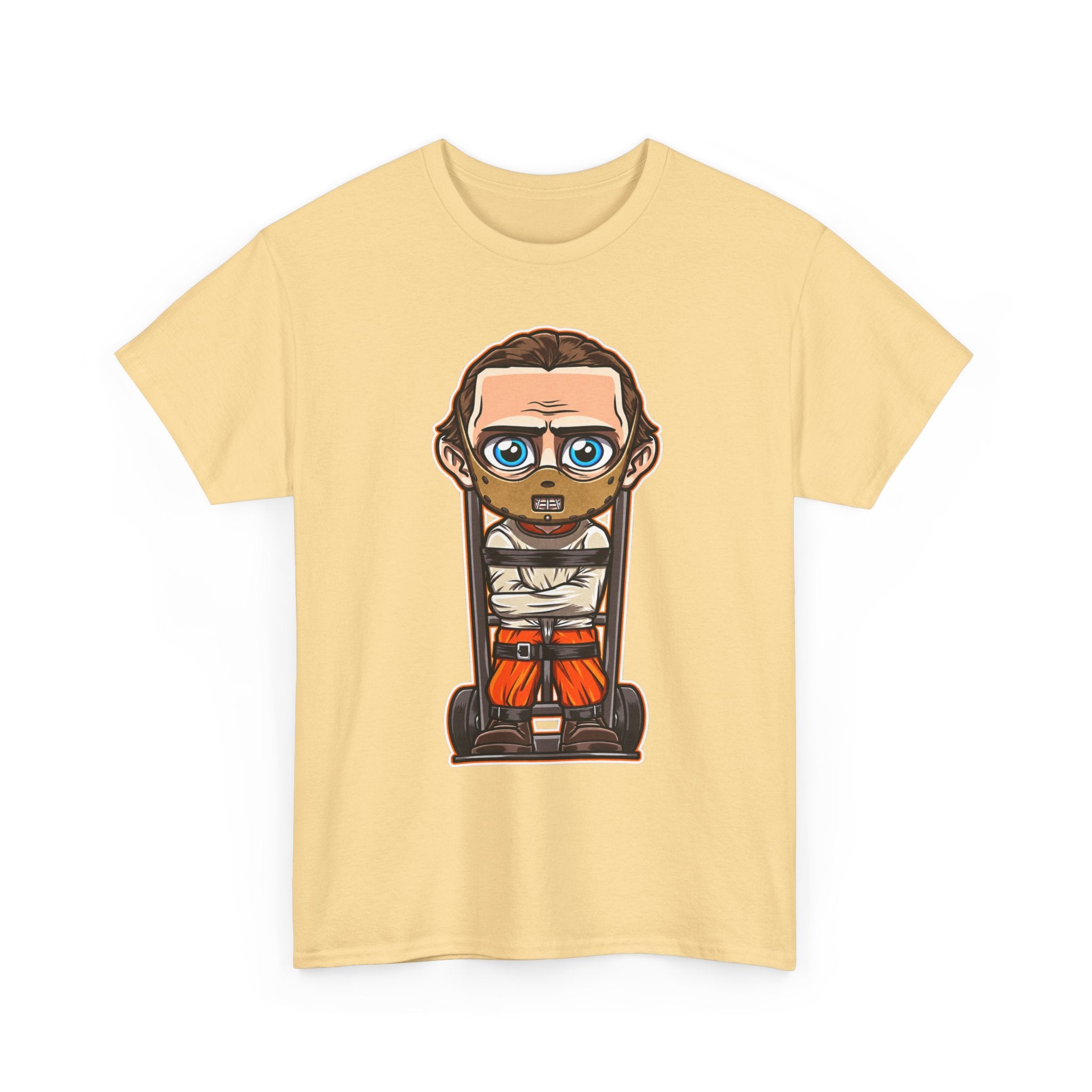 Chibi Prisoner Character Tee — Cute Cartoon Inmate Graphic T-Shirt