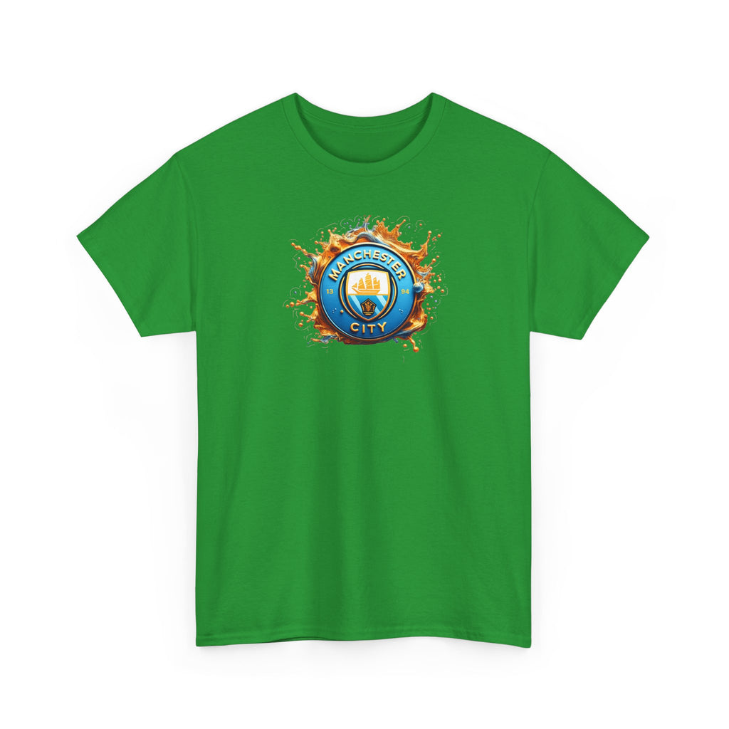 Manchester City T-Shirt – 'Eat. Sleep. City. Repeat.' Football Fan Tee