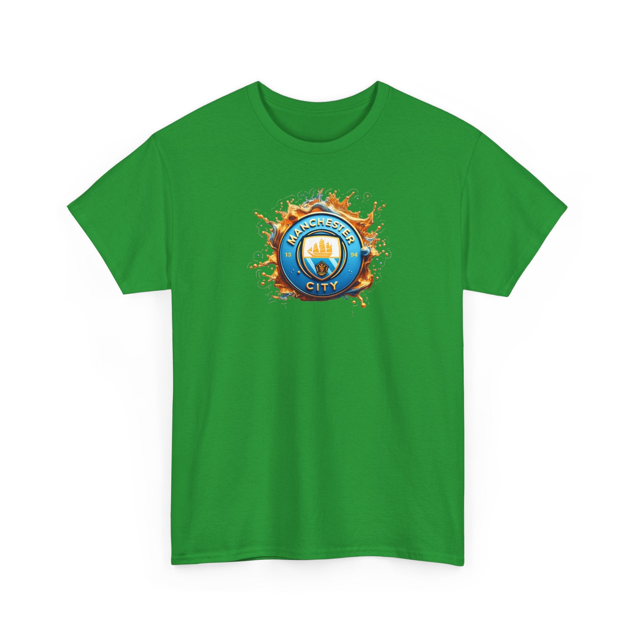 Manchester City T-Shirt – 'Eat. Sleep. City. Repeat.' Football Fan Tee