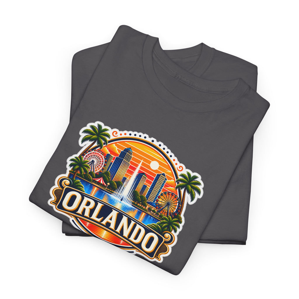 Orlando Sunset Logo Cotton T-Shirt