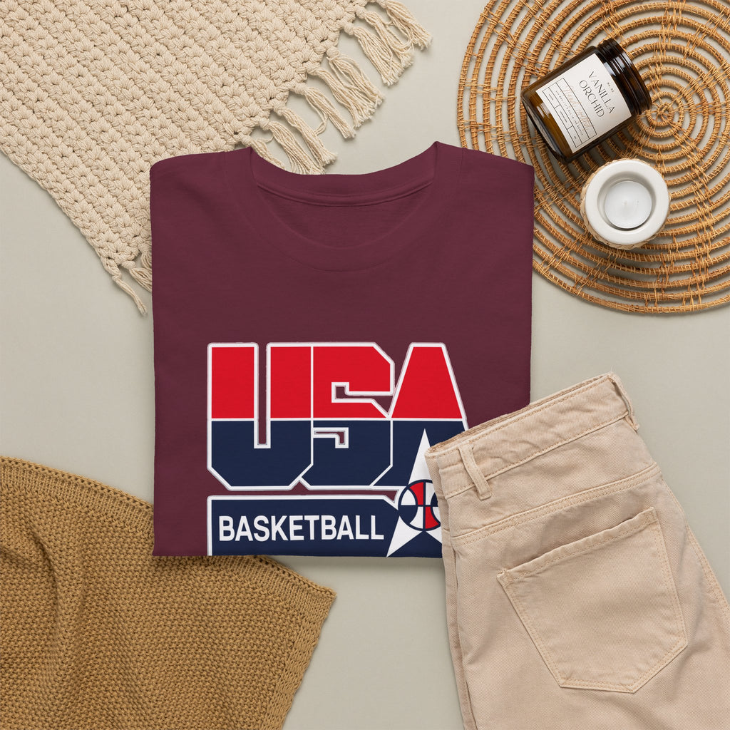 USA Basketball Patriotic Cotton T-Shirt / Tee