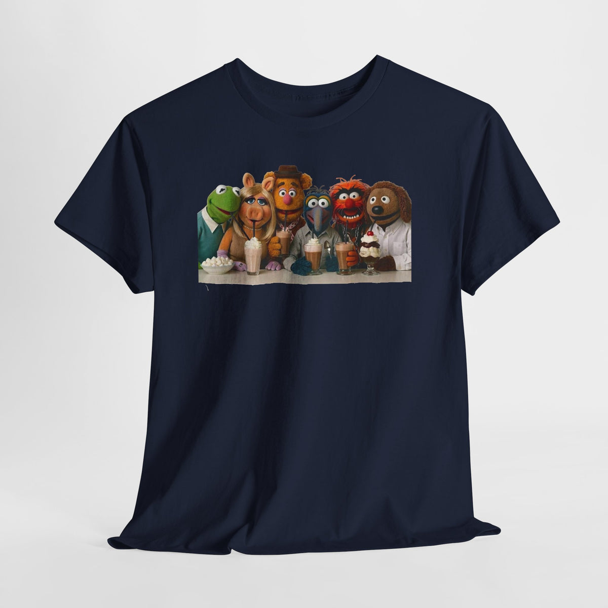 Muppet Cast Retro Poster Cotton T-Shirt
