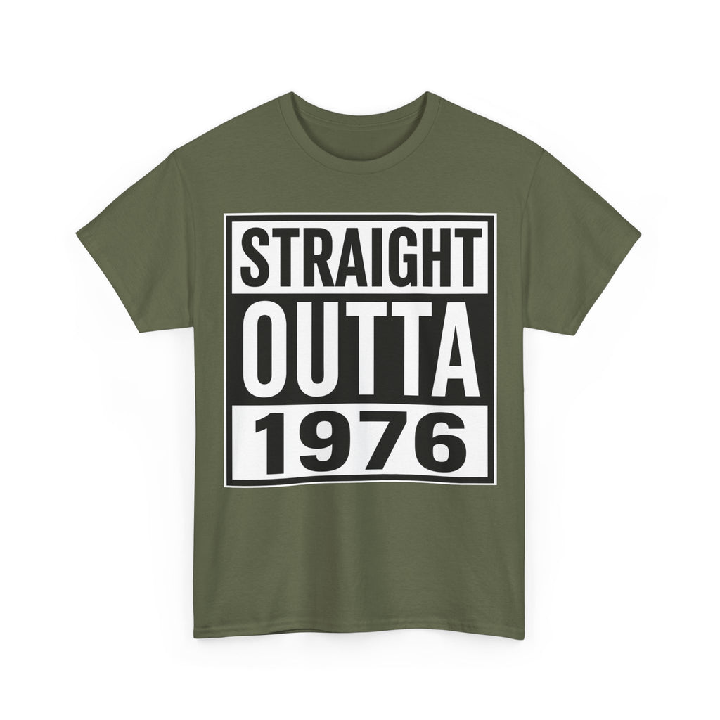 Straight Outta 1976 T-Shirt — Retro 1976 Birthday Tee