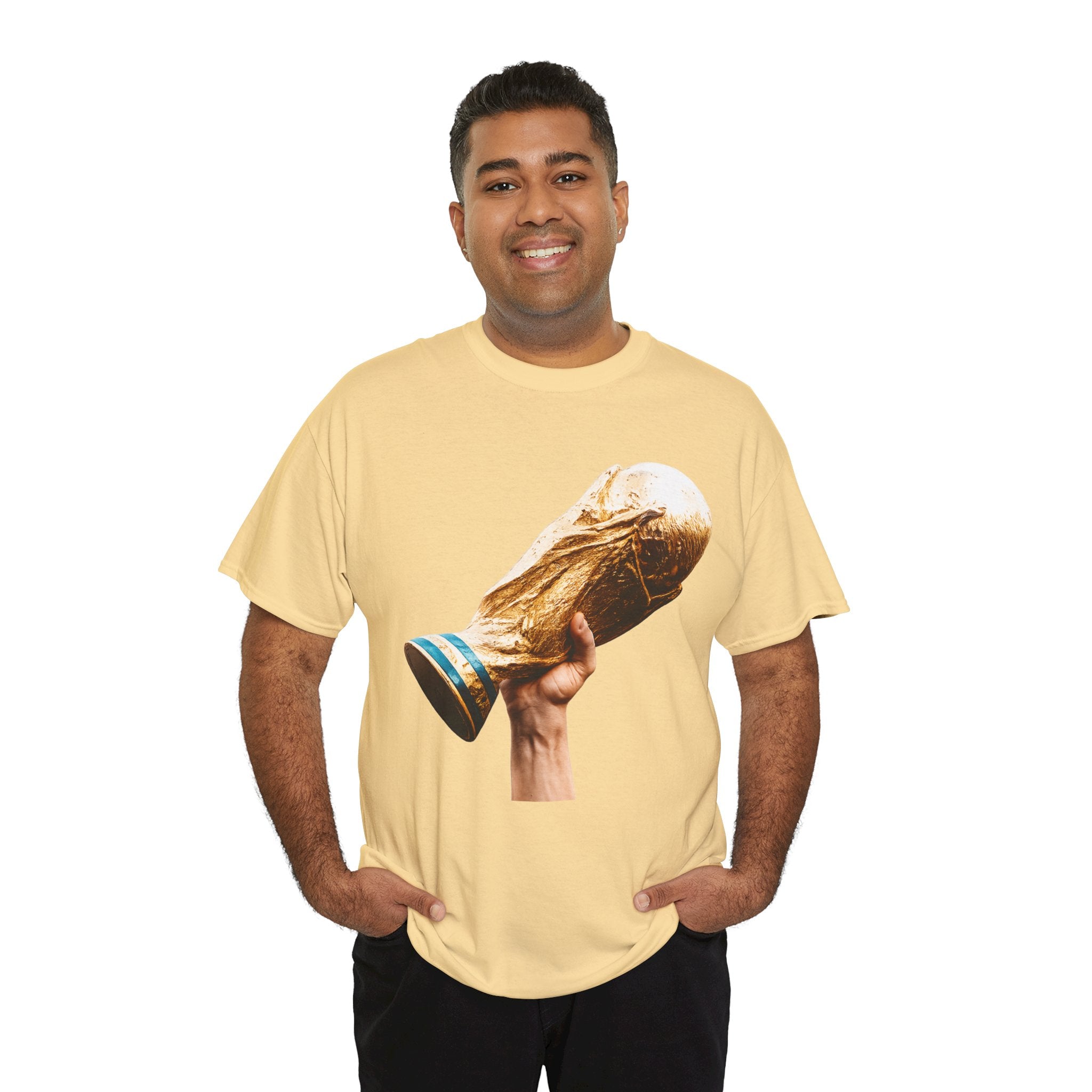 World Cup Trophy T‑Shirt — Soccer Champion Graphic Tee