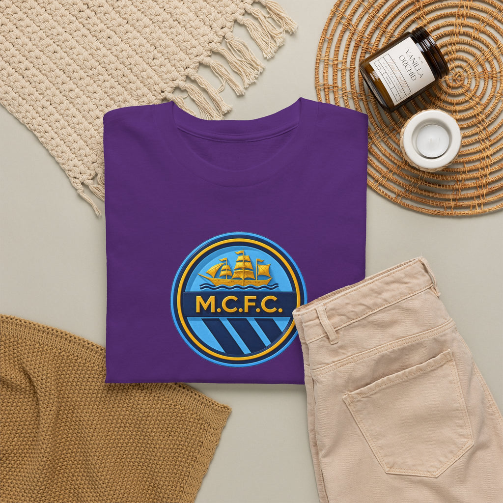 Manchester City Inspired MCFC Unisex Heavy Cotton Tee