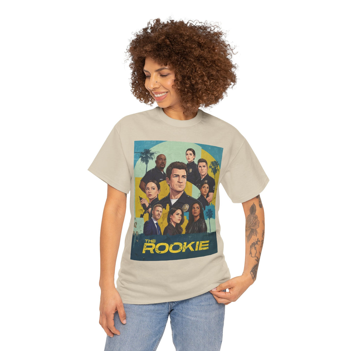 The Rookie TV Cast Graphic Tee — Vintage Poster Style Shirt