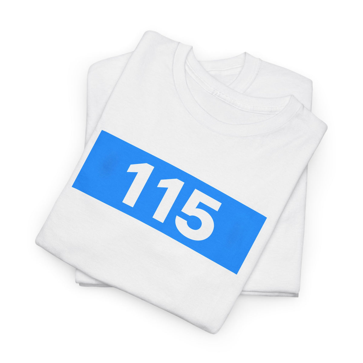 Manchester City 115 Inspired Minimalist Graphic Cotton T-Shirt