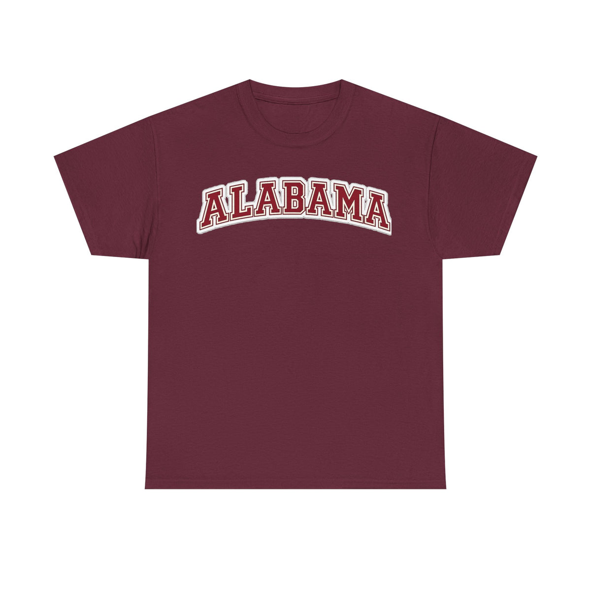 Alabama Arch Logo Tee – Crimson College Pride T‑Shirt