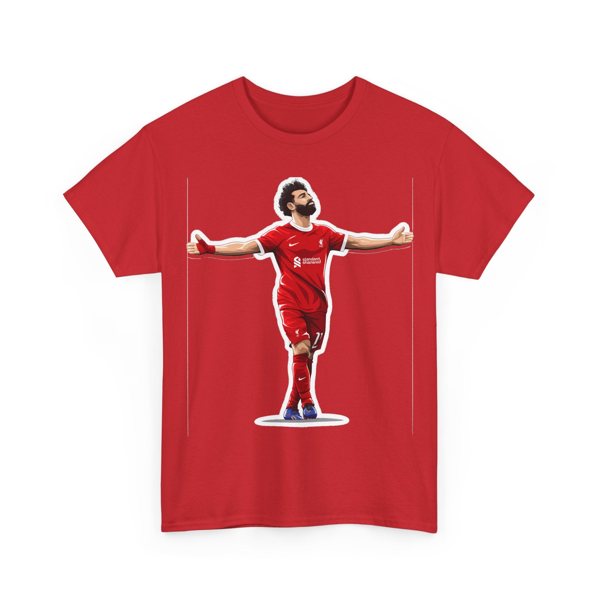 Mo Salah Celebration Tee — Liverpool Graphic T-Shirt