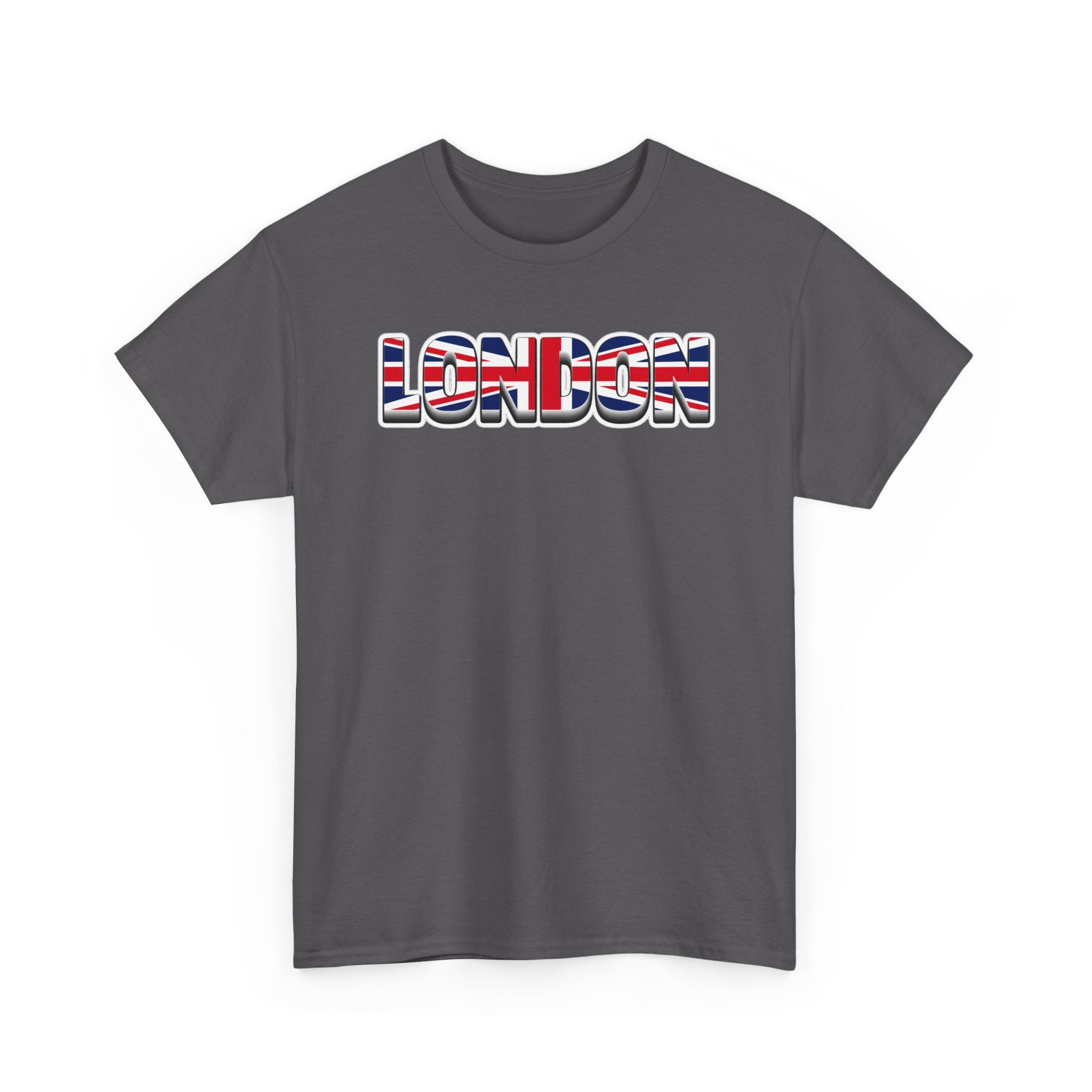London Union Jack Graphic Tee — Bold UK Travel T-Shirt