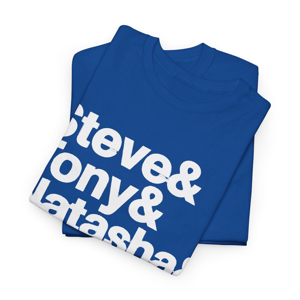 Avenger Names T-Shirt — Steve & Tony & Natasha & Bruce & Clint & Thor Tee